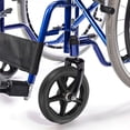 thumbnail image 4 of CRILSTYLEO 4Pcs Black Rubber Replacement Rear Wheels for Wheelchairs Compatible with Most Walker Models, 4 of 8