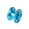 thumbnail image 1 of QualitChoice Finger Reel Anti Corrosion Spool Spool Courbe Conception Forte Résistance à l'Oxydation Solides Bobines Bobines Plongeur Sport Plongée Plongée en Apnée Noir Bleu, 1 of 6