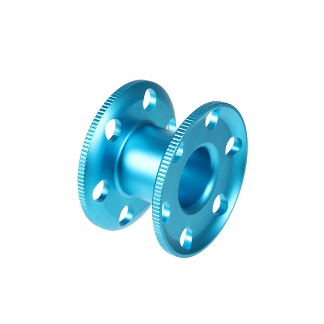 QualitChoice Finger Reel Anti Corrosion Spool Spool Courbe Conception Forte Résistance à l'Oxydation Solides Bobines Bobines Plongeur Sport Plongée Plongée en Apnée Noir Bleu