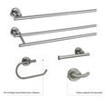 thumbnail image 5 of Design House Geneva Modern Bathroom 24" Double Towel Bar, Satin Nickel, 5 of 12