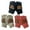 Watermelon red + black + beige, variant on Children's magic elastic gloves, warm five-finger bear baby gloves for boys and girls-Watermelon red + black + beige