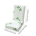 thumbnail image 3 of COM1950s Stretch Dining Room Chair Slipcovers, Printed 1-Piece Elastic Seat Covers for Kitchen Chairs, Nylon Spandex Fabric, Machine Washable Fit for Most Chairs, 3 of 7