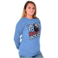 thumbnail image 3 of Gargamel Up to No Good Smurfs Villain Long Sleeve TShirt Men Women Brisco Brands M, 3 of 6