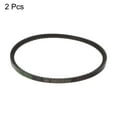 thumbnail image 3 of Unique Bargains 620mm Inner Girth 10mm Width Cogged V Belts Rubber Drive Belt for Power Transmission 2 Pack, 3 of 6