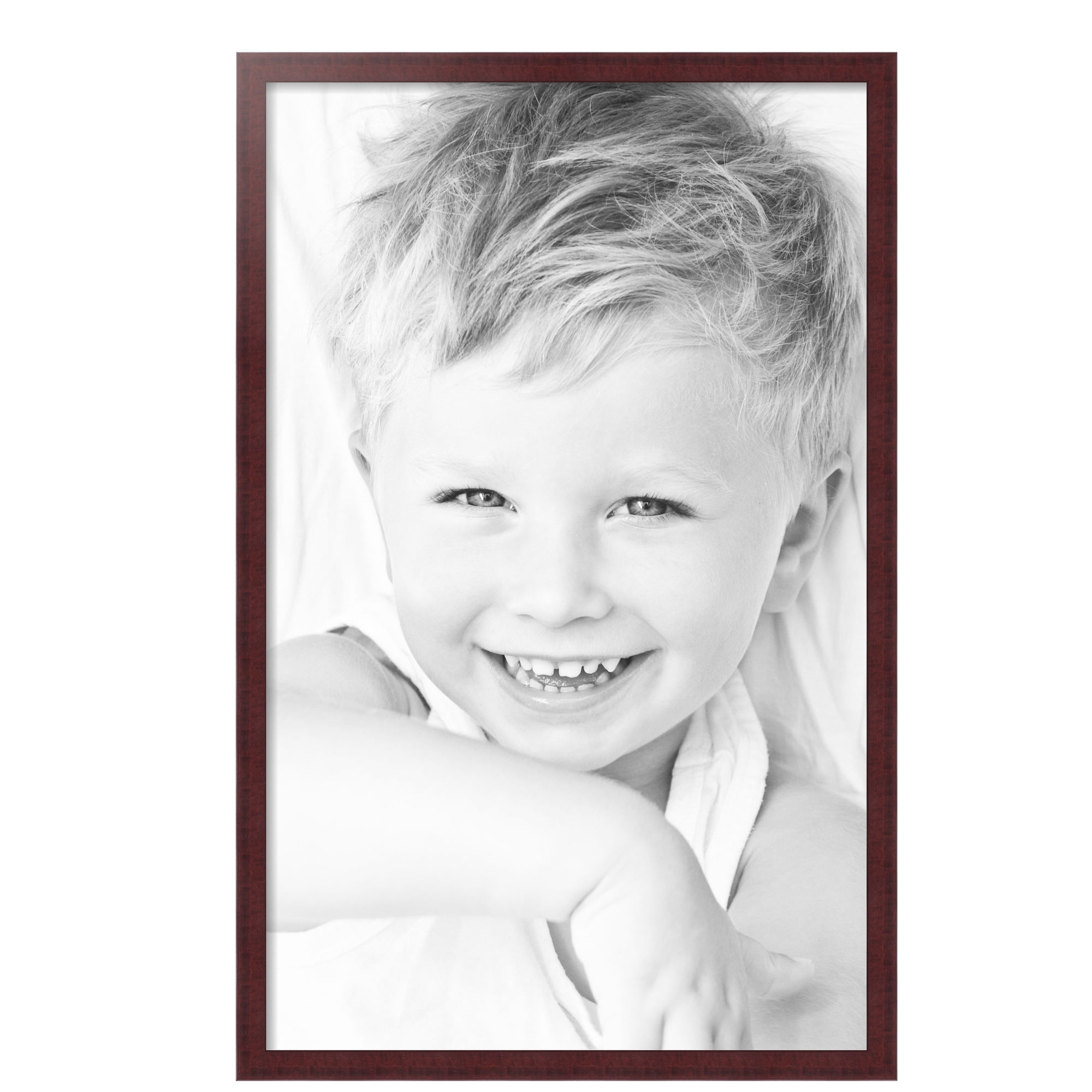 ArtToFrames 25" x 40" Cherry Picture Frame, 25x40 inch Red MDF Poster Frame (WOM-4643),  Pack