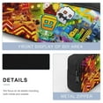 Geometry Game Dash 3 Piece Backpack Set with Lunch Bag Pencil Case ...