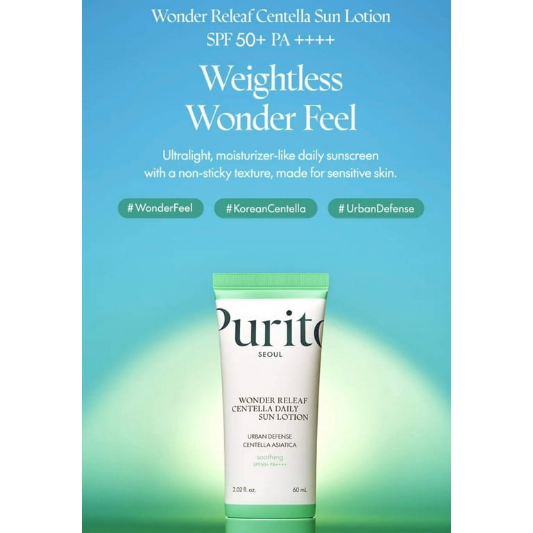 Purito Seoul Wonder Releaf Centella Daily Sun Lotion SPF 50+ PA