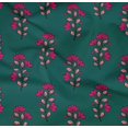 thumbnail image 4 of oneOone Organic Cotton Poplin Twill Fabric Leaves & Floral Block Print Fabric BTY 42 Inch Wide, 4 of 4