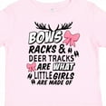 thumbnail image 4 of Inktastic Hunting Season Bows Racks & Deer Tracks Girls Toddler T-Shirt, 4 of 5