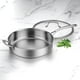 thumbnail image 4 of Batería de Cocina Cuisinart 11 piezas Forever Acero Inoxidable, 4 of 4