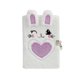 thumbnail image 2 of Lovely Notebook Daily Use Plush Rabbit Notebooks Fluffy Diary Notepads Daily Use Notebook, 2 of 3