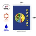 thumbnail image 2 of Toland Home Garden Montana State Flag House Flag, 2 of 5