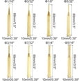 thumbnail image 4 of 8pcs Brass Punch Set 1/16" 3/32" 1/8" 5/32" 3/16" 7/32" 1/4" 5/16" Non-marring Drive Pin Punch Cylindrical Alignment Punches for Watch Repair Jewelry and Craft$$Tools & Hardware Other, 4 of 5