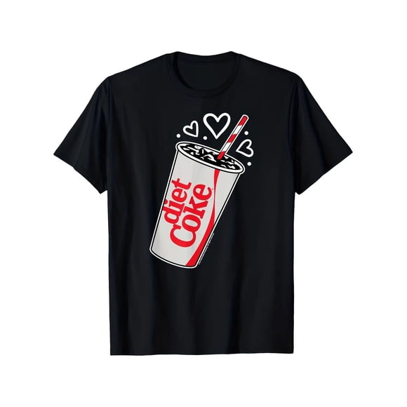Retro Diet Cola Vintage Ad Graphic Print Soda Drink Unisex T-Shirt N428, up to Size 5XL
