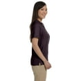 thumbnail image 3 of Devon & Jones Ladies' Pima Piqué Short-Sleeve Y-Collar Polo, 3 of 5