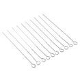thumbnail image 4 of Kebab Sticks, 14.2in Long 10pcs Reusable Metal BBQ Skewer  For Home, 4 of 8