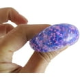 thumbnail image 6 of 6 Balls Total - 2 Packs of 3 Small Amazing 1.5" Confetti Bead with Thick Gel Mold-able Stress Ball - Ceiling Sticky Glob Balls - Squishy Gooey Shape-able Squish Sensory Squeeze Balls OT, 6 of 7