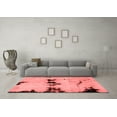 thumbnail image 3 of Ahgly Company Indoor Rectangle Abstract Red Modern Area Rugs, 6' x 9', 3 of 4