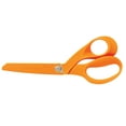 thumbnail image 4 of Fiskars RazorEdge SoftGrip Fabric Scissors, 8" Heavy Duty Bent Blade, Orange, 4 of 8