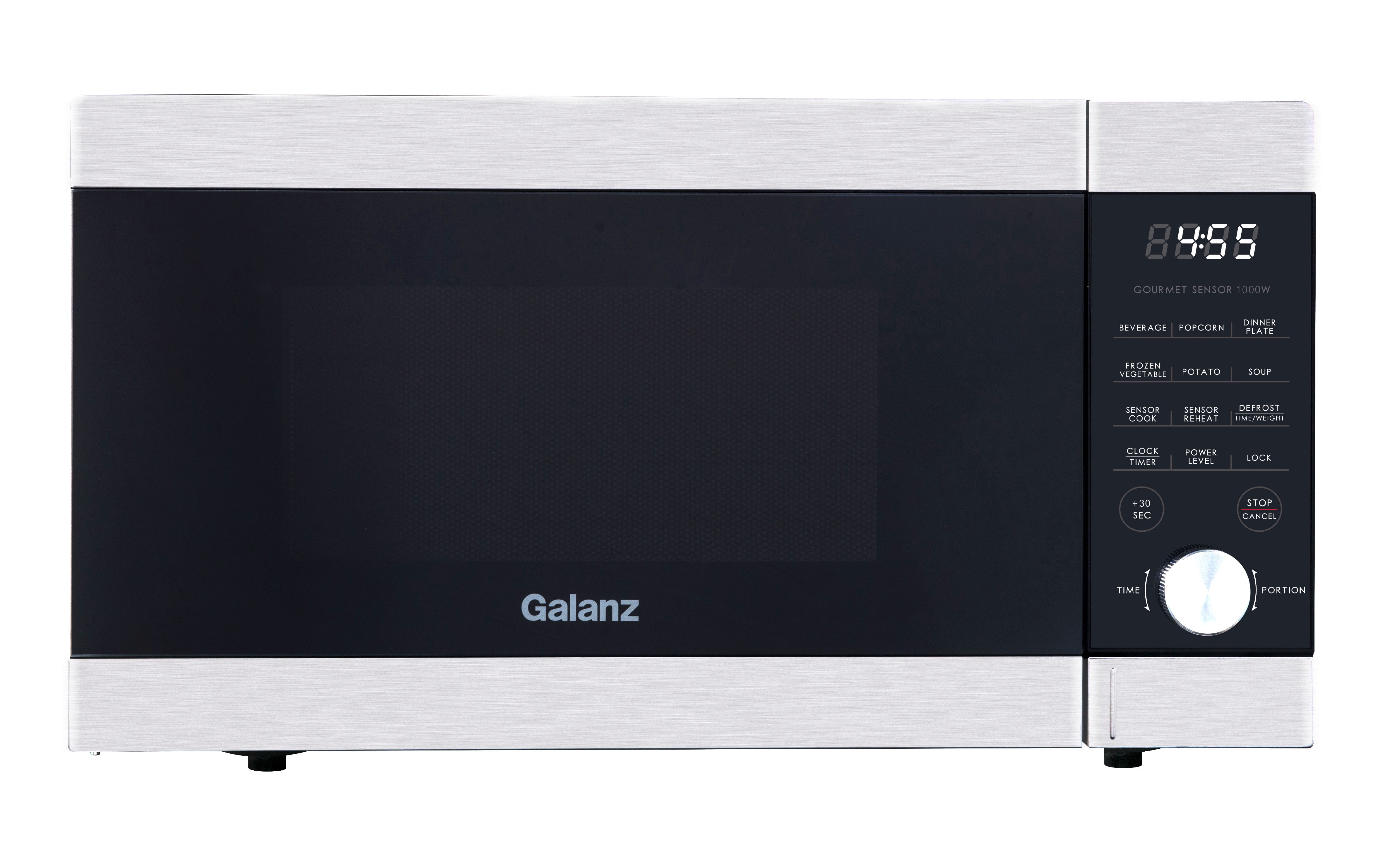 Galanz Express Wave 1.1 cu. ft. Sensor Cook Countertop Microwave Oven, 1000 Watts, Stainless Steel