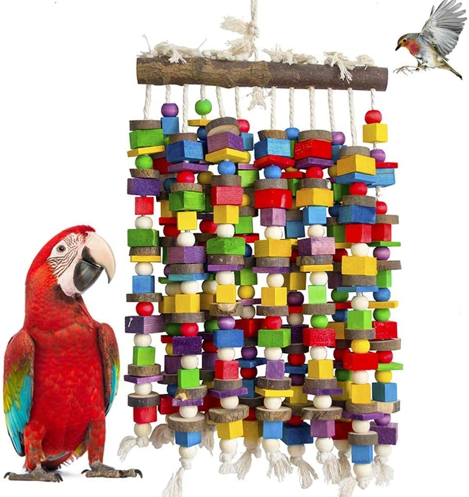 toys for big parrots