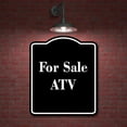 thumbnail image 2 of For Sale ATV BLACK Aluminum Composite Sign 15''x18'', 2 of 9