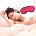 thumbnail image 3 of Qarigey Cubierta para los ojos, correa de suministro para dormir, venda creativa para los ojos, bloqueo de luces, sombra de ojos, accesorios de Tratamientos faciales Vino rojo, 3 of 6
