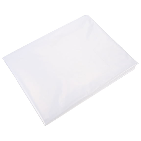 CRILSTYLEO Heavy Duty Clear Tarpaulin Cover, Transparent PE Tarp 118x79in, Outdoor Protective Sheet, 1 Pack