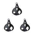 thumbnail image 3 of Methold Caminar Arnés para mascotas Seguridad Ajustable Nylon Animal Chaleco Entrenamiento Transpirable A prueba de escape Senderismo Correr Negro L 3piezas Methold CBP184137, 3 of 6