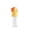 Red, variant on Kids Water Bottle Spout Conversion Cap with Straw, Reusable Children Beverage Water Bottle Straw Lid, Flip Top Universal Spout Lid Converter, Spill-Proof Replacement Top (Orange)