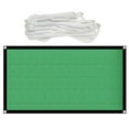 thumbnail image 1 of Green Sunshade Net with Long Rope Ventilated Sun-proof Outdoor Garden Balcony Backyard Swimming Pool Sunshade, 1 of 8