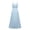 Light Blue, variant on Halter Dresses for Women Plus Size Backless Ankle Length Dress Flowy Sack Dress Versatile Travel Casual Clothes