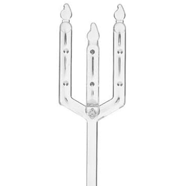 9" Plastic Straight Head Floral Picks Card Holders for Weddings