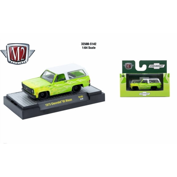 M2 Machines Autothentics Rel S142 1:64 1973 Chevrolet K5 Blazer