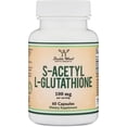 thumbnail image 1 of Double Wood S-Acetyl L-Glutathione | 100 Mg Per Serving | 60 Servings | 60 Capsules, 1 of 3