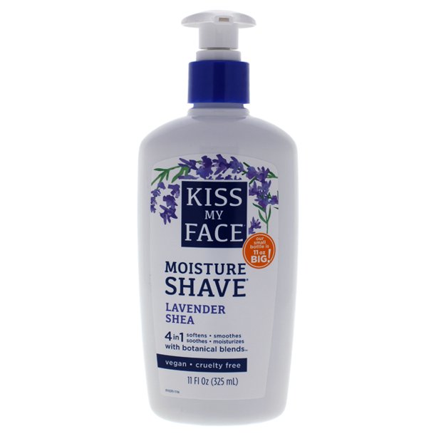 Kiss My Face Moisture Shave, Lavender & Shea , 11 Oz