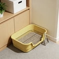 thumbnail image 6 of High Wall Dog Potty Tray Toilet for Small Medium Dogs, Removable Grid Pet Litter Box, Anti Slip Base for Indoor Use, 6 of 6