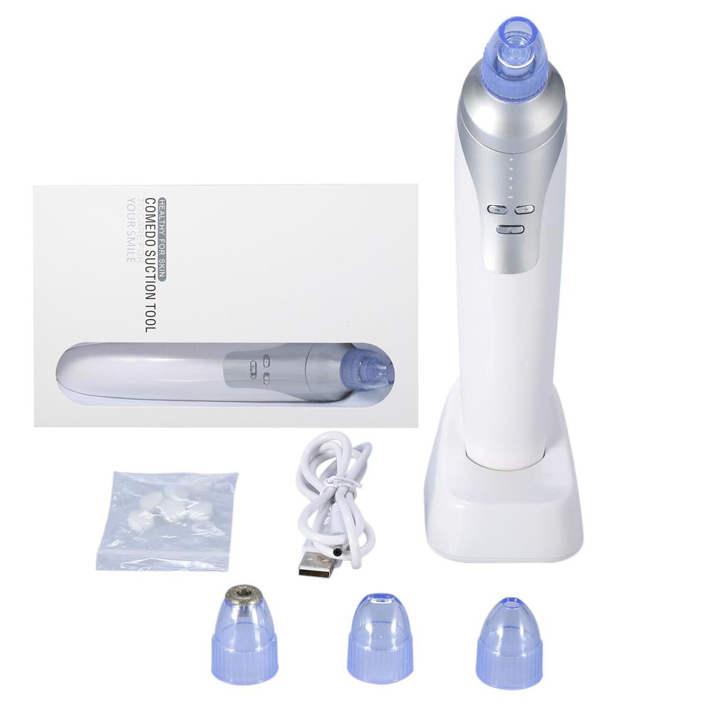 LYUMO Portable Facial Pore Cleaner Nose Blackhead Removal Vacuum Comedo Suction Tool Beauty