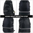 thumbnail image 4 of Miangastore 2Pcs Waterproof Backpack Rain Covers Reflective Stripe Backpack Covers (XL), 4 of 8