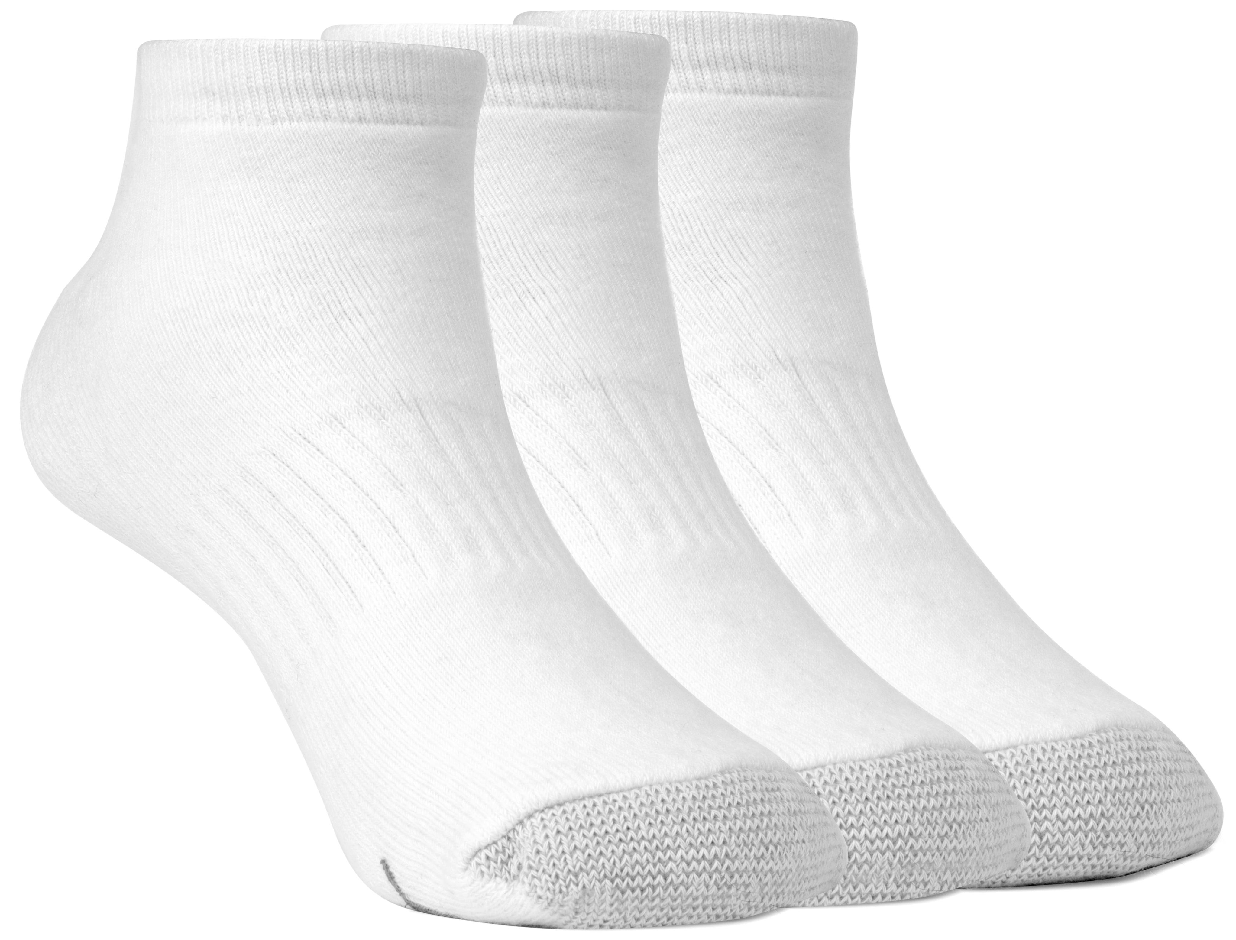 3 Pairs YolBer Girls Cotton Super Soft Low Cut Cushion Socks