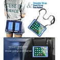 thumbnail image 5 of iPad Air 2 Shockproof Case, iPad Pro 9.7 Case, Dteck Heavy Duty Rugged 3 Layer Full Body Protection Case Kickstand with Shoulder Strap, Hand Strap, Navy/Blue, 5 of 7
