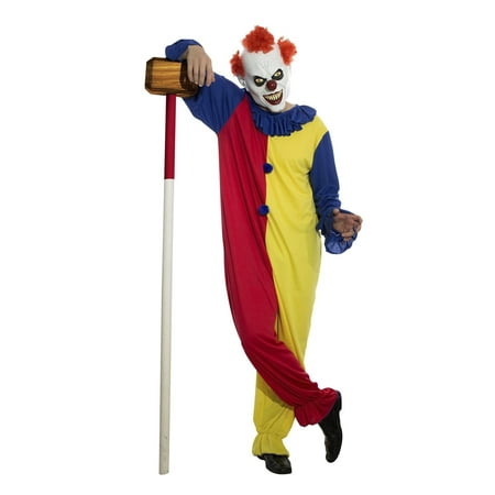 Adult Killer Clown Costume Large