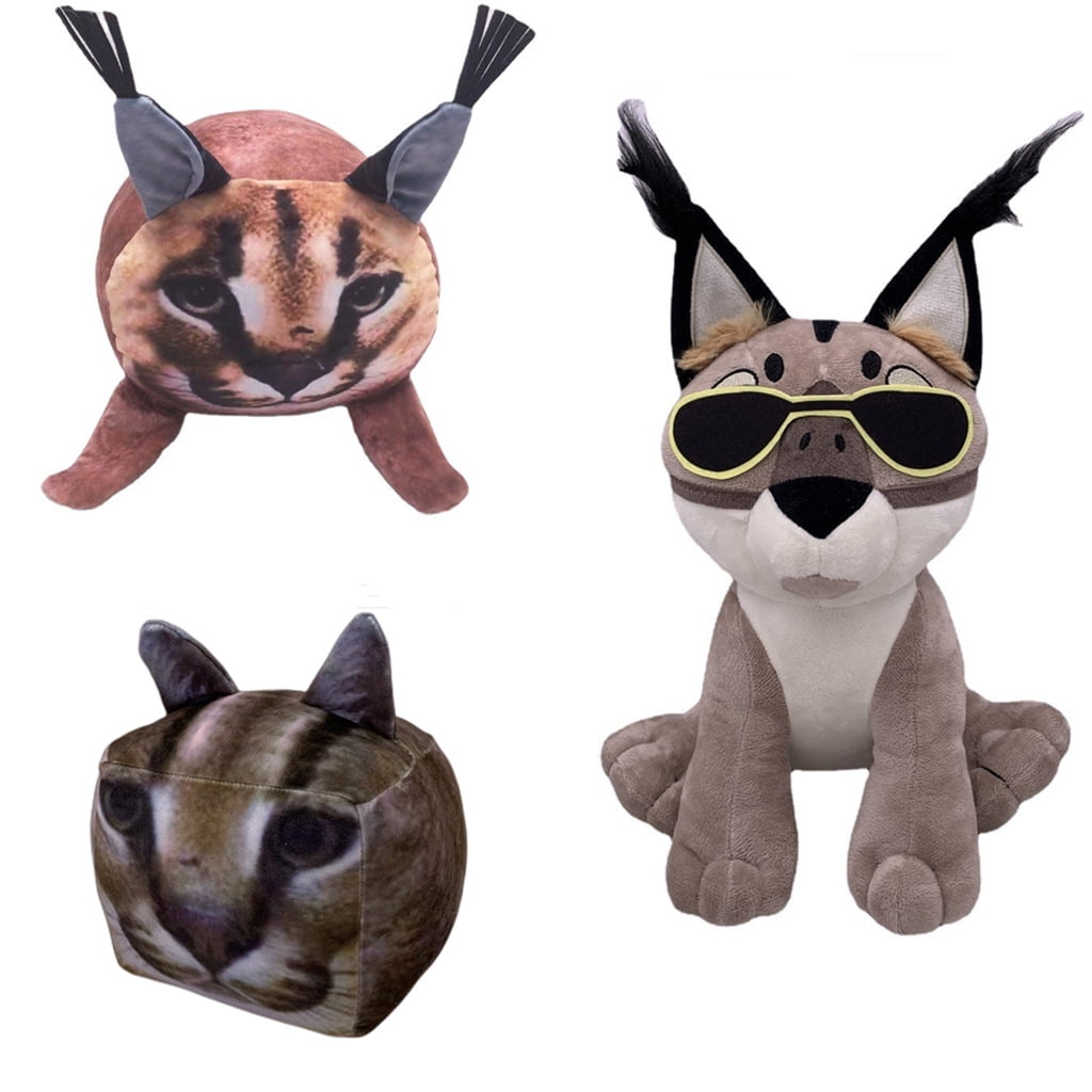 ZMOO Floppa Big Floppa Plush Cat Plush Soft Toy Soft Cute Gift for Friends  Fans 20cm Tall : : Toys