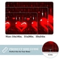 thumbnail image 2 of Valentine's Day Polyester Outdoor Carpet Game Mat Floor Mats: Non-Slip & Machine Washable, 2 of 6
