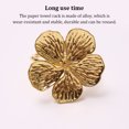 thumbnail image 4 of Servilletero Matsuzay Hebilla Flor Oro, 4 of 6