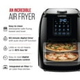 thumbnail image 4 of Chefman RJ38-6-RDO 6 Liter Multi-Function Air Fryer Rotisserie Dehydrator, Black, 4 of 7