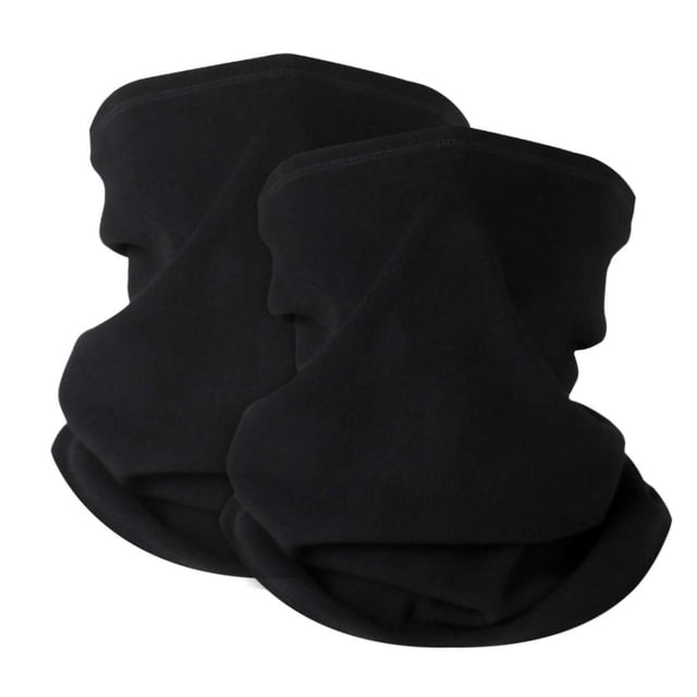 Pack de 2 bufandas de invierno para hombre y mujer, suaves y resistentes al viento para correr