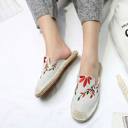 

Women s Shoes Solid Color Soft Buckle Flat Heel Roman Shoes Fashion Sandals