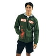 thumbnail image 2 of Friday The 13th Jason Long Sleeve Men's Green Cosplay Hoodie-Medium, 2 of 6