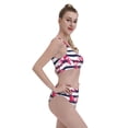 thumbnail image 6 of High Waisted Bikini Sets For Women, Flamingos Swimsuits Tummy Control, Two Pieces Bathing Suit, 6 of 8